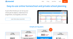 Desktop Screenshot of lessontrek.com